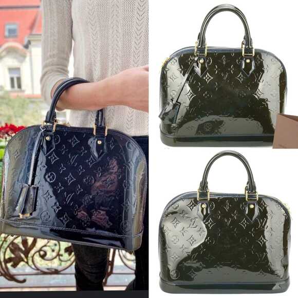 Louis Vuitton Handbags - 💎✨BEAUTIFUL✨💎 Authentic Louis Vuitton Alma PM Vernis Metallic Handbag